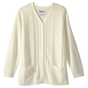 SILVERTS - WOMEN'S OPEN BACK CARDIGAN - MEDIUM